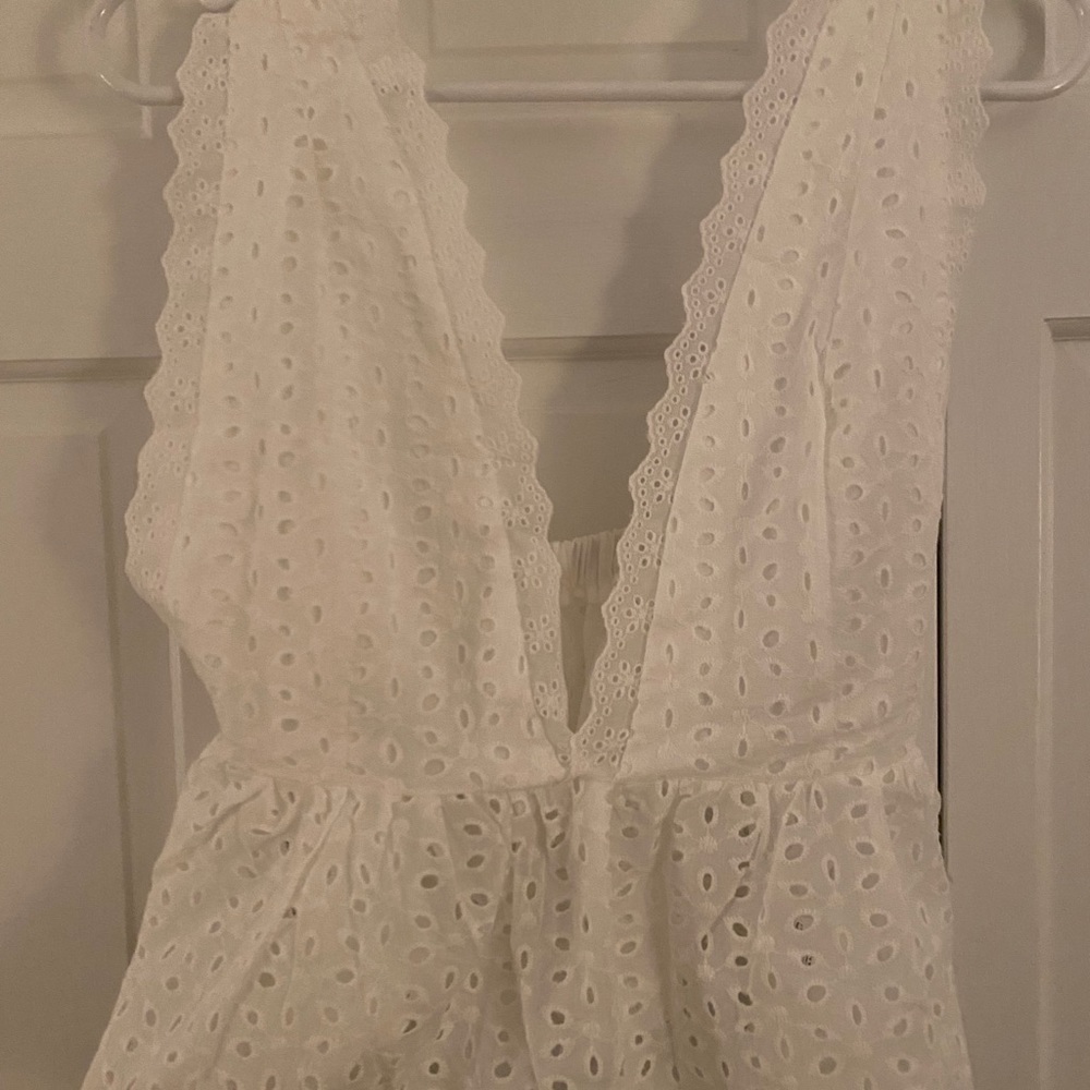 White summer top